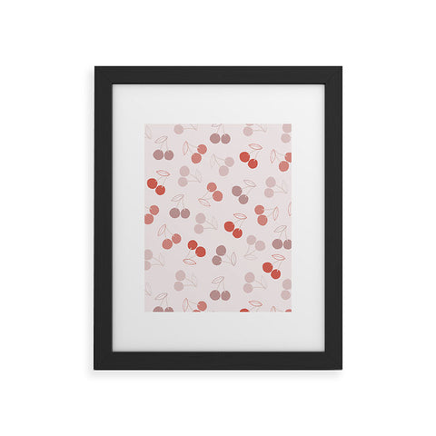 Menina Lisboa Cherry Valentine Framed Art Print