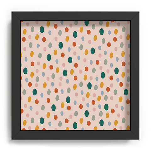 Menina Lisboa Colorful Dots Recessed Framing Square