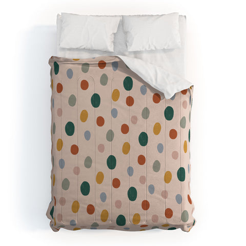 Menina Lisboa Colorful Dots Comforter