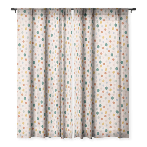 Menina Lisboa Colorful Dots Sheer Non Repeat