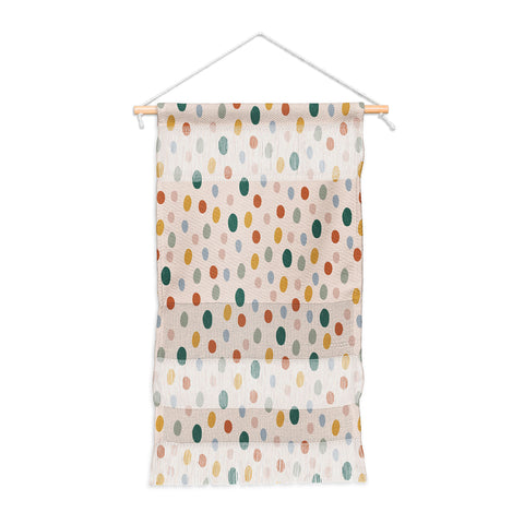 Menina Lisboa Colorful Dots Wall Hanging Portrait