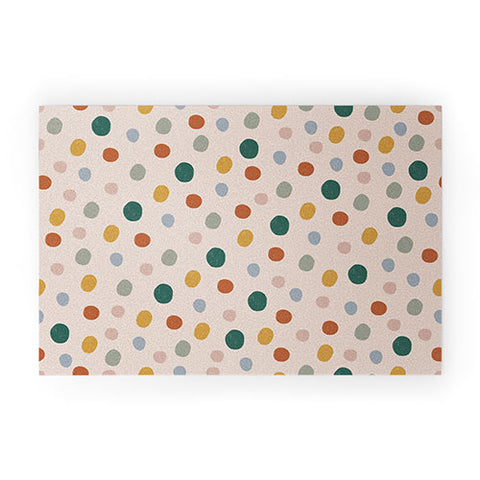 Menina Lisboa Colorful Dots Welcome Mat