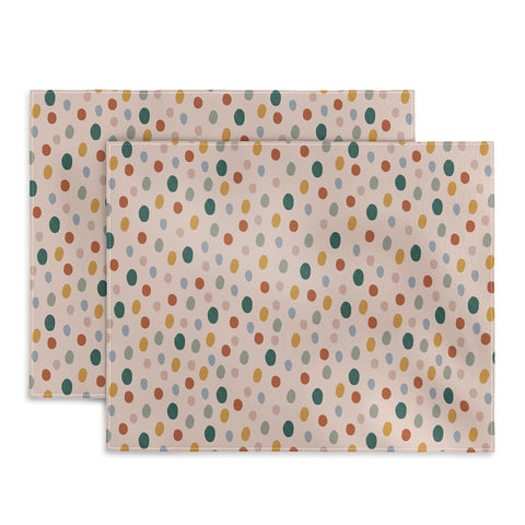 Menina Lisboa Colorful Dots Placemat