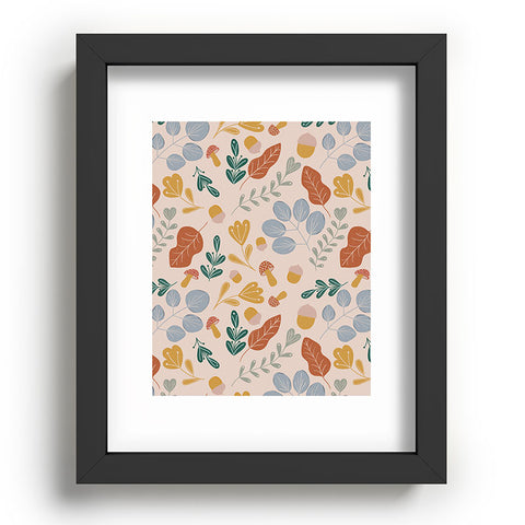 Menina Lisboa Colorful Fall Recessed Framing Rectangle
