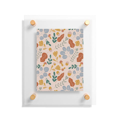 Menina Lisboa Colorful Fall Floating Acrylic Print