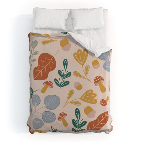 Menina Lisboa Colorful Fall Duvet Cover