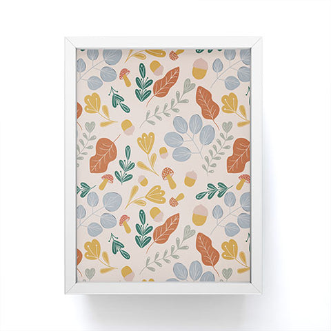 Menina Lisboa Colorful Fall Framed Mini Art Print