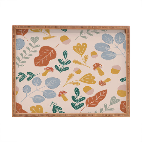 Menina Lisboa Colorful Fall Rectangular Tray