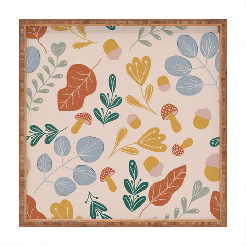 Menina Lisboa Colorful Fall Square Tray