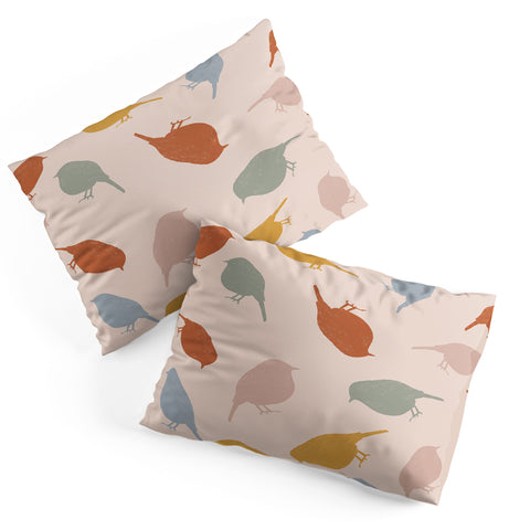 Menina Lisboa Colourful Robins Pillow Shams