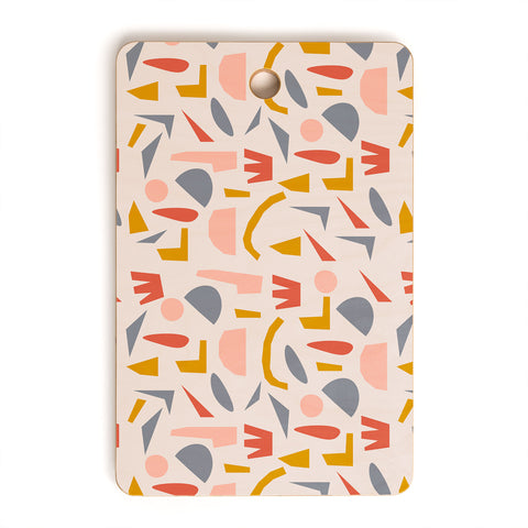 Menina Lisboa Colourful Terrazzo Cutting Board Rectangle