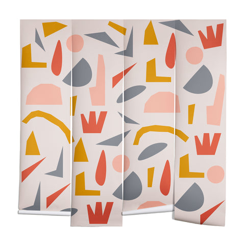 Menina Lisboa Colourful Terrazzo Wall Mural