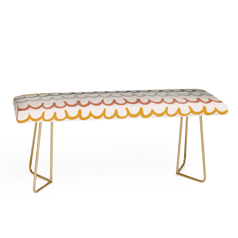 Menina Lisboa Cute Waves Bench