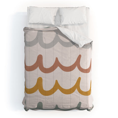 Menina Lisboa Cute Waves Comforter