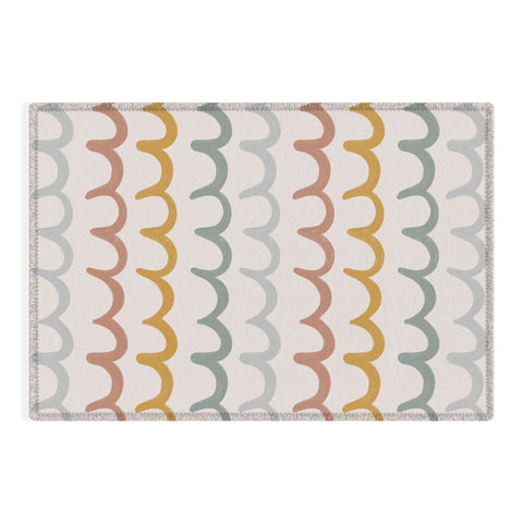 Menina Lisboa Cute Waves Outdoor Rug