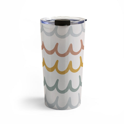 Menina Lisboa Cute Waves Travel Mug