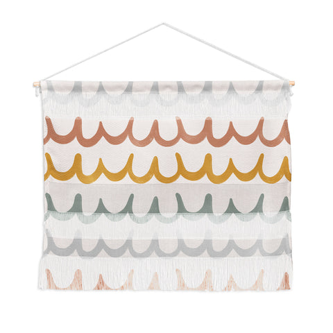 Menina Lisboa Cute Waves Wall Hanging Landscape