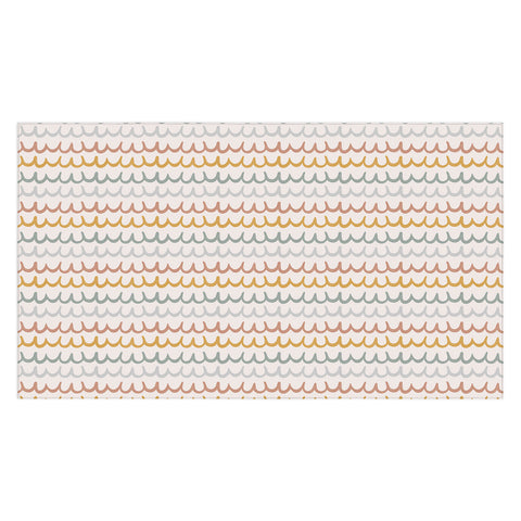 Menina Lisboa Cute Waves Tablecloth