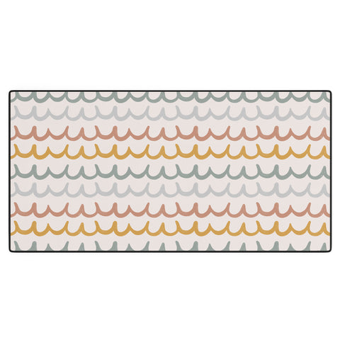 Menina Lisboa Cute Waves Desk Mat