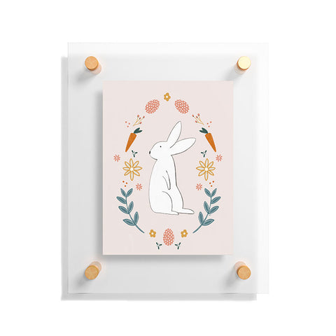 Menina Lisboa Easter Bunny Floating Acrylic Print