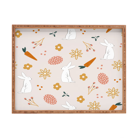 Menina Lisboa Easter Bunny Rectangular Tray