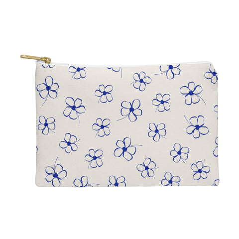 Menina Lisboa Garden of Blue Flowers Pouch