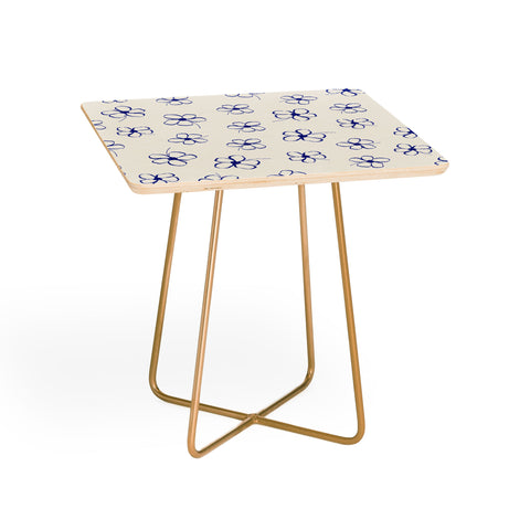 Menina Lisboa Garden of Blue Flowers Side Table