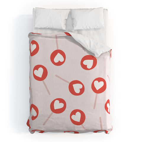 Menina Lisboa Heart Candy Duvet Cover