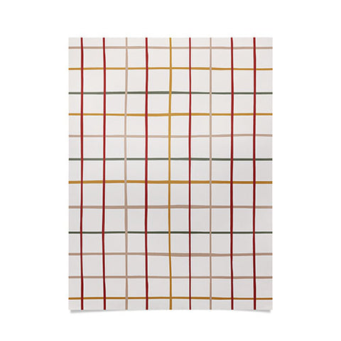 Menina Lisboa Holiday Merry Stripes Poster