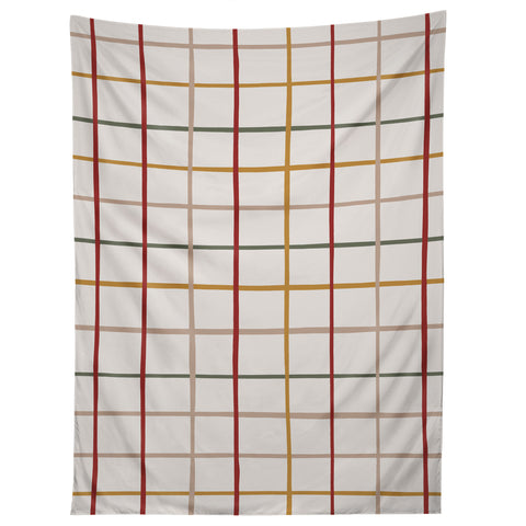 Menina Lisboa Holiday Merry Stripes Tapestry
