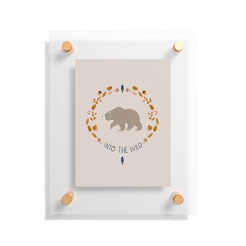 Menina Lisboa Into the Woodland Floating Acrylic Print