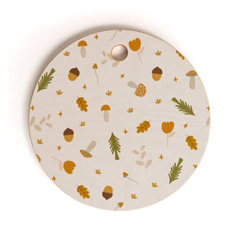 Menina Lisboa Into the Woodland Cutting Board Round