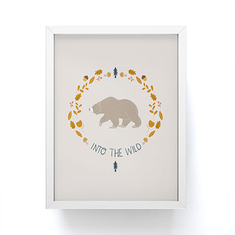 Menina Lisboa Into the Woodland Framed Mini Art Print