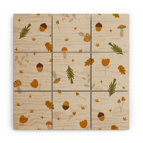 Menina Lisboa Into the Woodland Wood Wall Mural