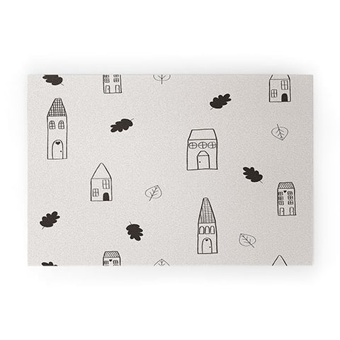 Menina Lisboa Little Scandinavian Houses Welcome Mat