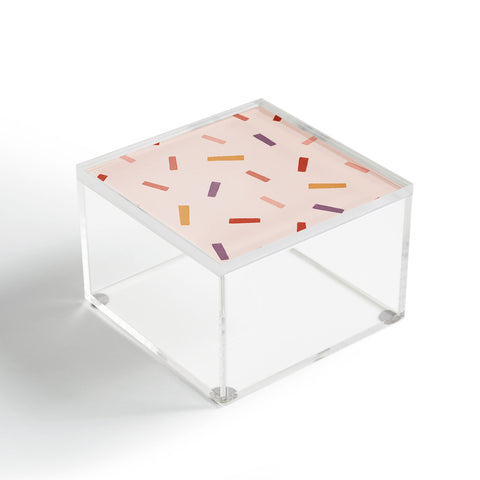 Menina Lisboa Love Confetti Acrylic Box