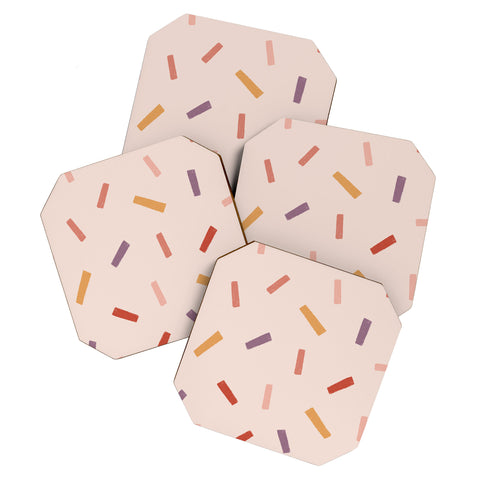 Menina Lisboa Love Confetti Coaster Set