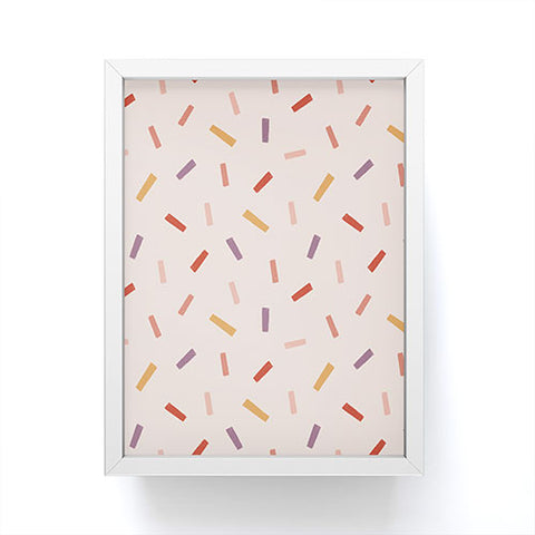 Menina Lisboa Love Confetti Framed Mini Art Print
