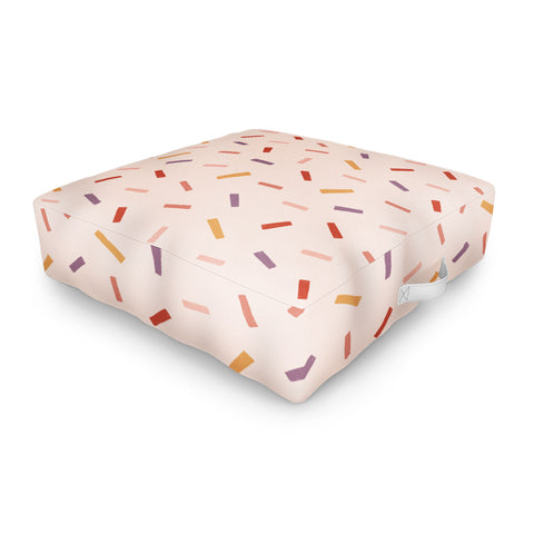 Menina Lisboa Love Confetti Outdoor Floor Cushion
