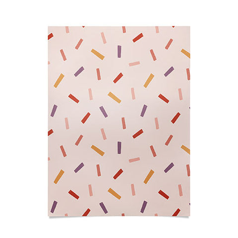 Menina Lisboa Love Confetti Poster