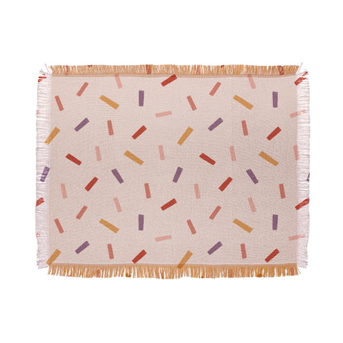 Menina Lisboa Love Confetti Throw Blanket
