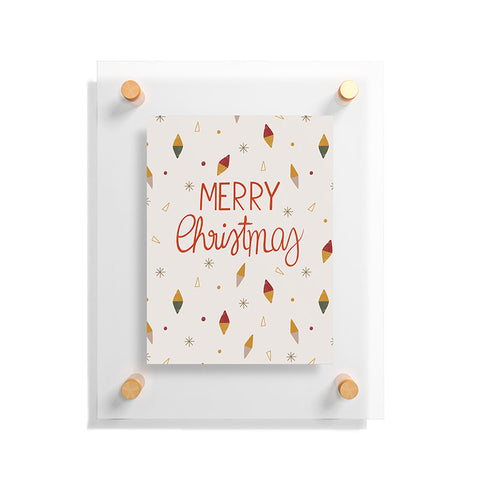 Menina Lisboa Merry Merry Merry Floating Acrylic Print