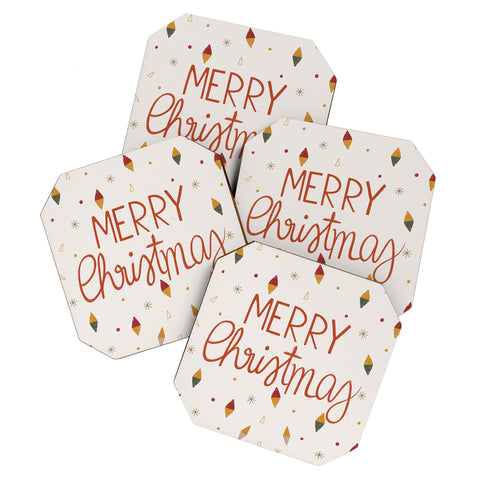 Menina Lisboa Merry Merry Merry Coaster Set