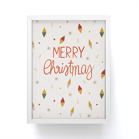 Menina Lisboa Merry Merry Merry Framed Mini Art Print