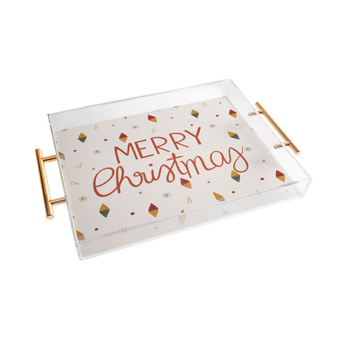 Menina Lisboa Merry Merry Merry Acrylic Tray