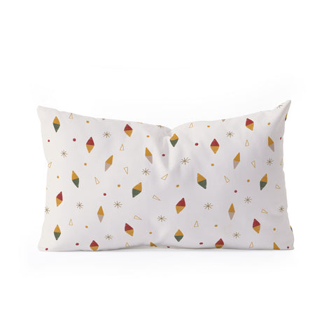 Menina Lisboa Merry Merry Merry Oblong Throw Pillow