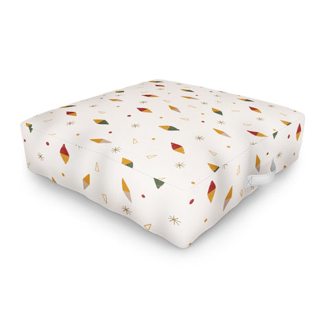 Menina Lisboa Merry Merry Merry Outdoor Floor Cushion