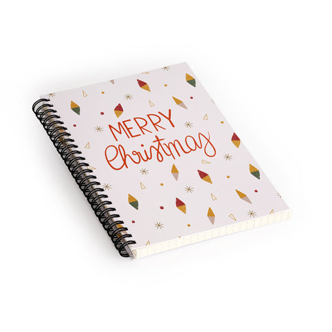 Menina Lisboa Merry Merry Merry Spiral Notebook