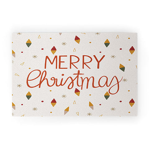 Menina Lisboa Merry Merry Merry Welcome Mat