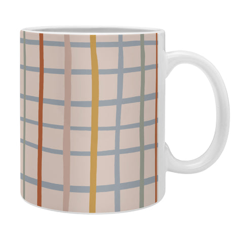 Menina Lisboa Multicolored Stripes Coffee Mug